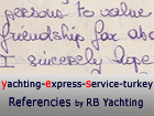Yachting-Express-Service-Turkey Referencies Yachting-Express-Service-Turkey Referencies